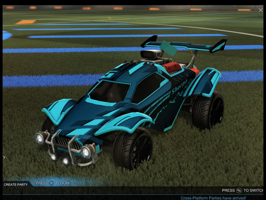 Sky Blue Dune Racer + Black LFT + Crimson Picture This