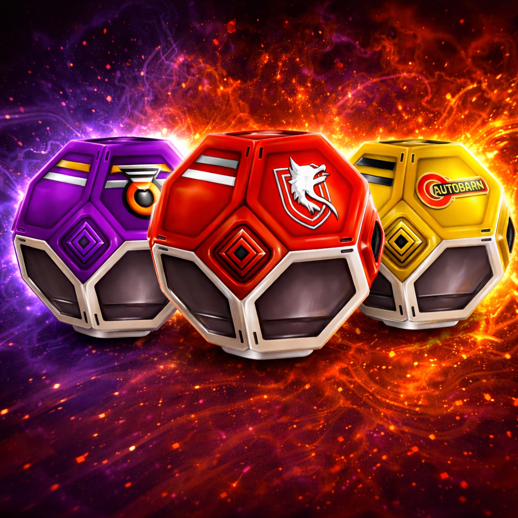 RLCS 2025 1 Exotic / 1 Import / 1 Very Rare Drops (3 Total)