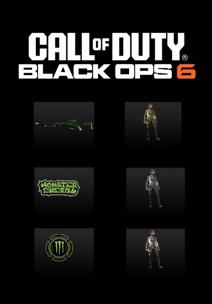 Call of Duty: Black Ops 6 | Monster Energy Full Bundle